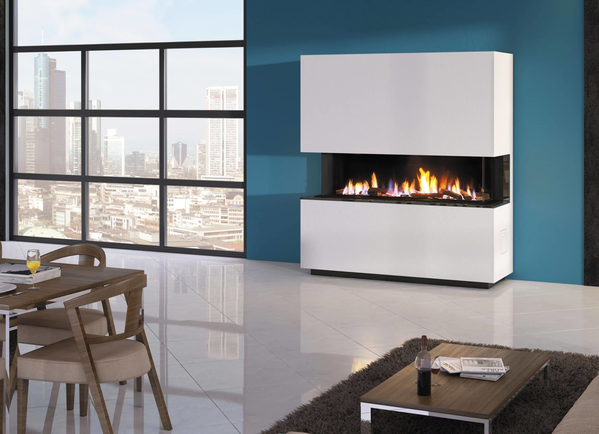 Gaskamin 1/227.0 ~ Kaminbau GmbH - Kaminöfen, Kamine und Kachelöfen