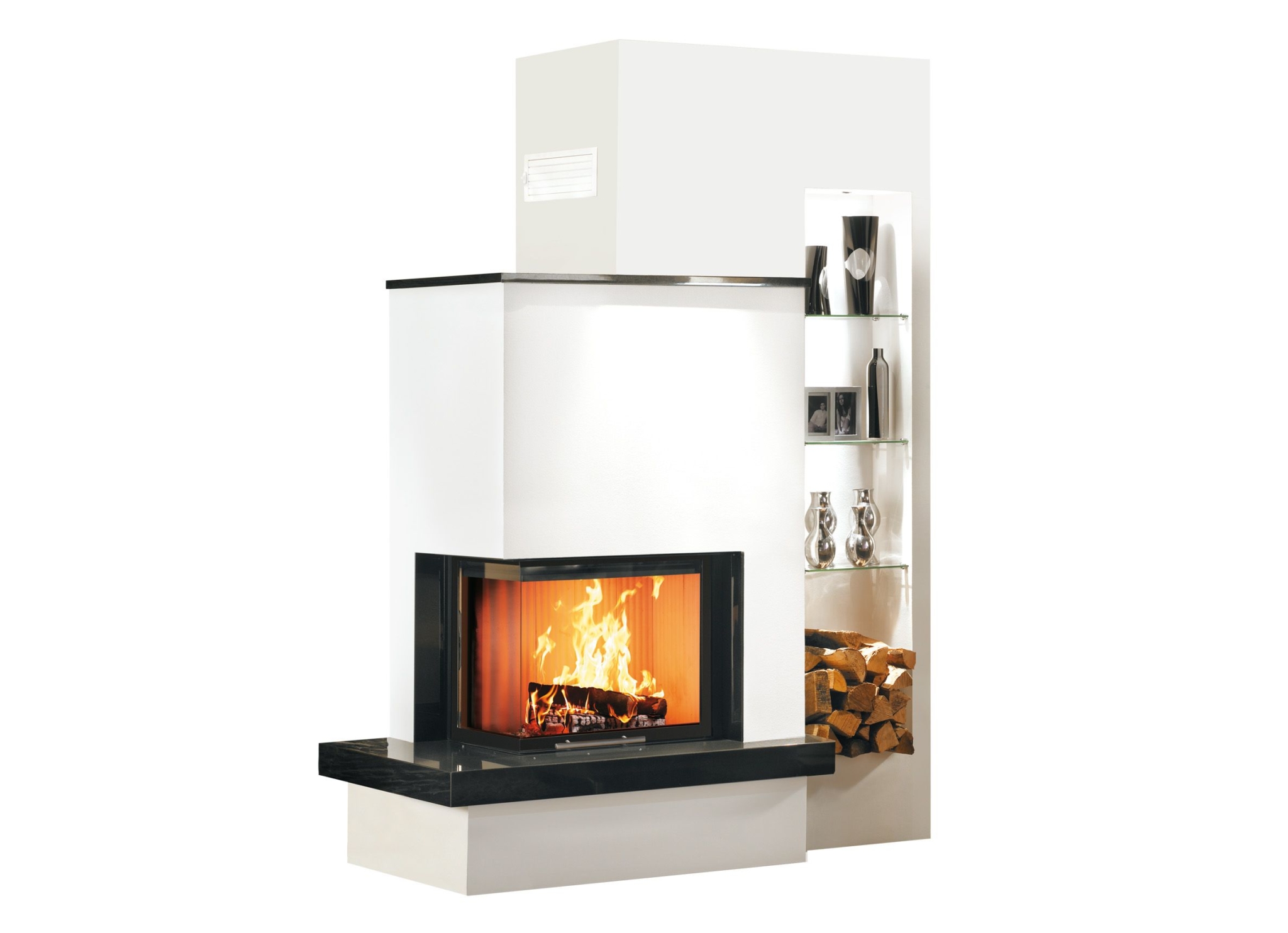 Marmorkamin 11/265 ~ Kaminbau GmbH - Kaminöfen, Kamine und Kachelöfen